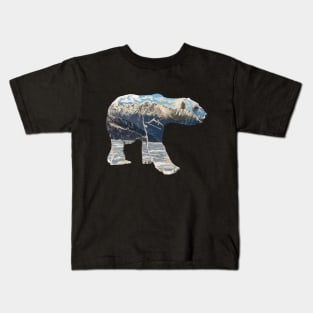 Tundra Polar Bear Kids T-Shirt